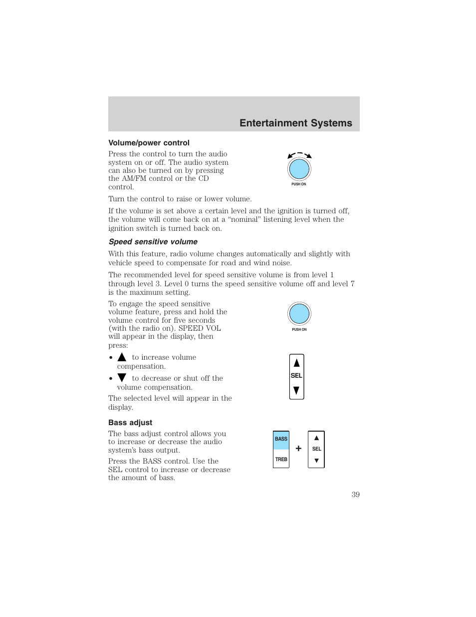 Entertainment systems | FORD 2003 Expedition v.1 User Manual | Page 39 / 320