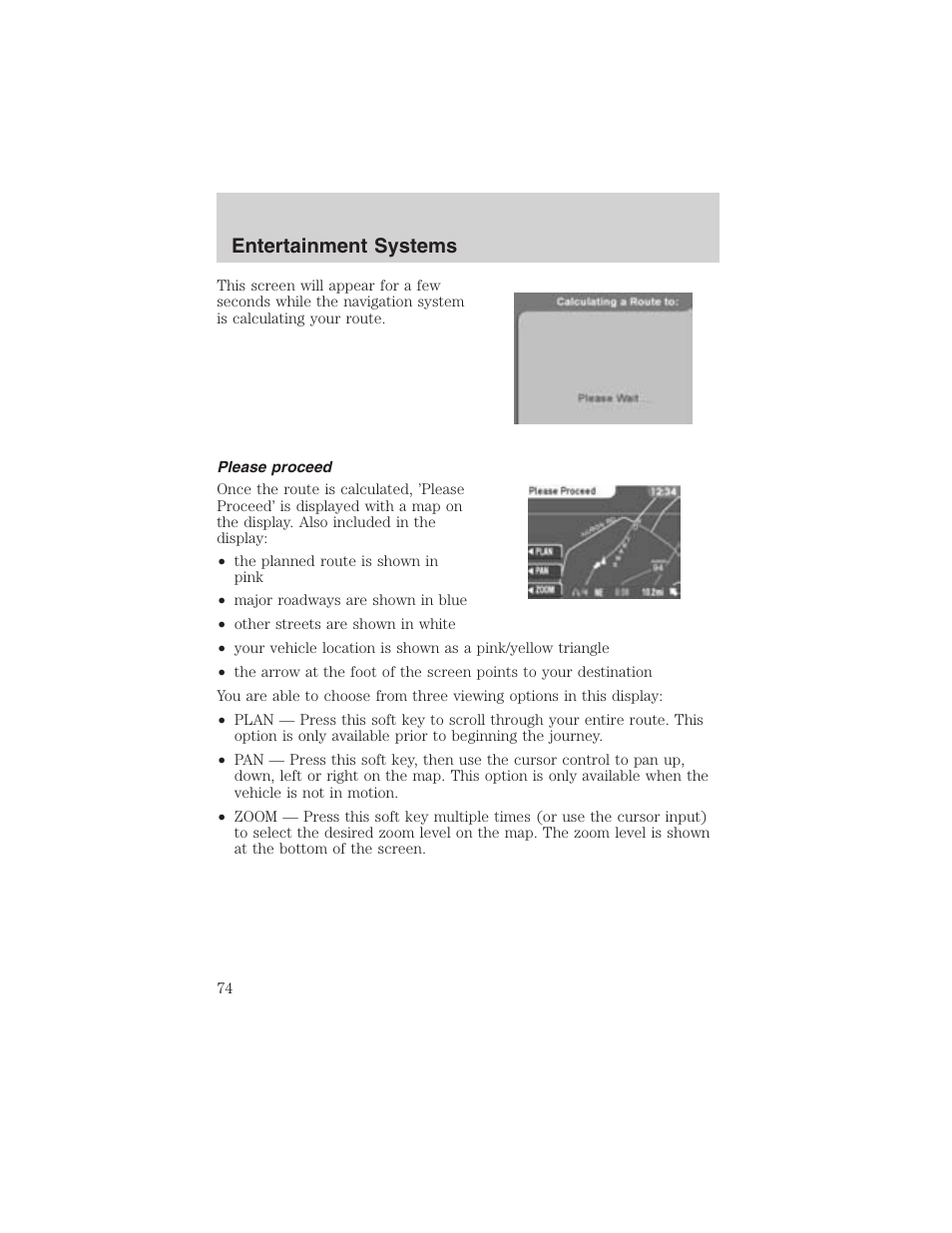 Entertainment systems | FORD 2003 Expedition v.2 User Manual | Page 74 / 344