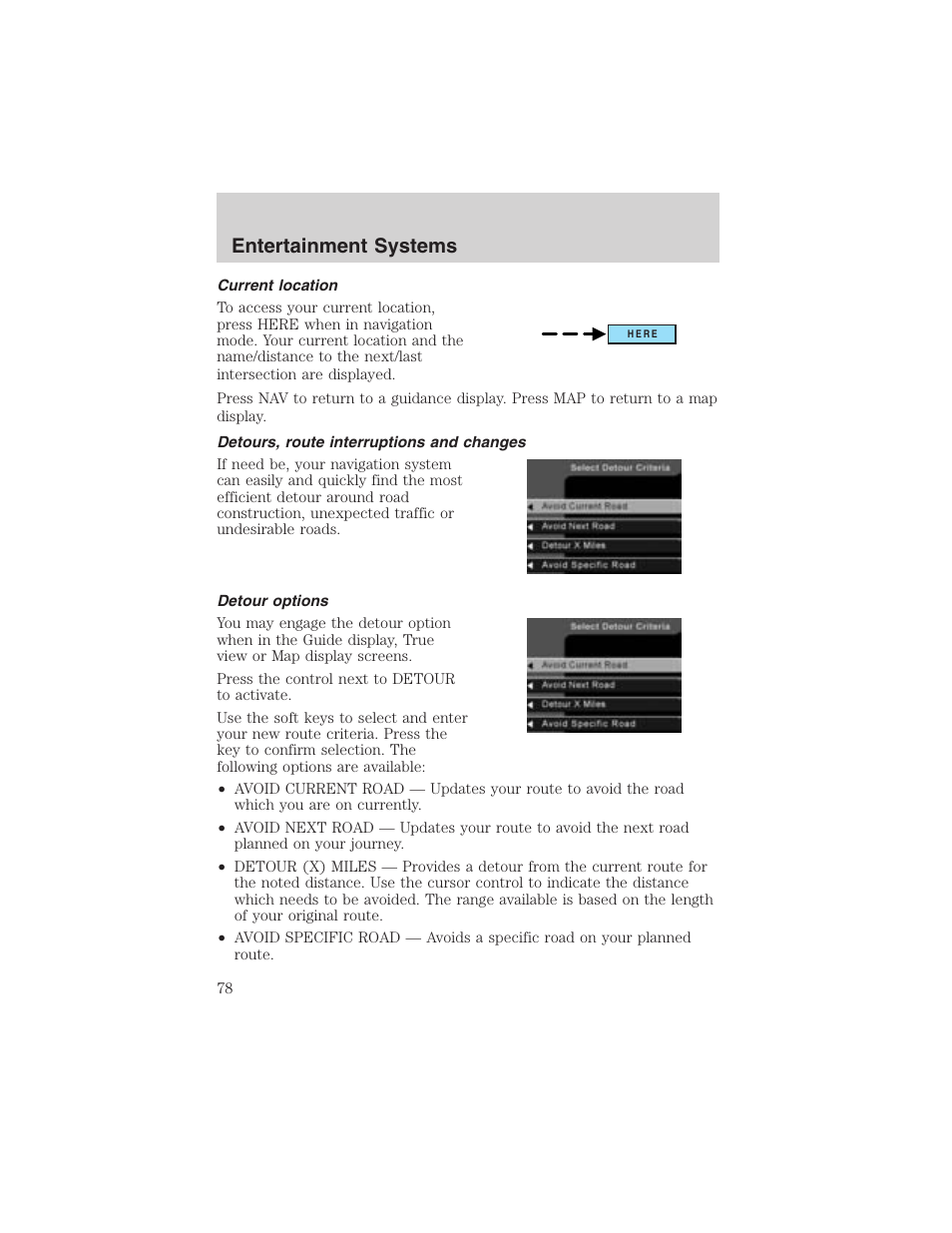 Entertainment systems | FORD 2003 Expedition v.3 User Manual | Page 78 / 344