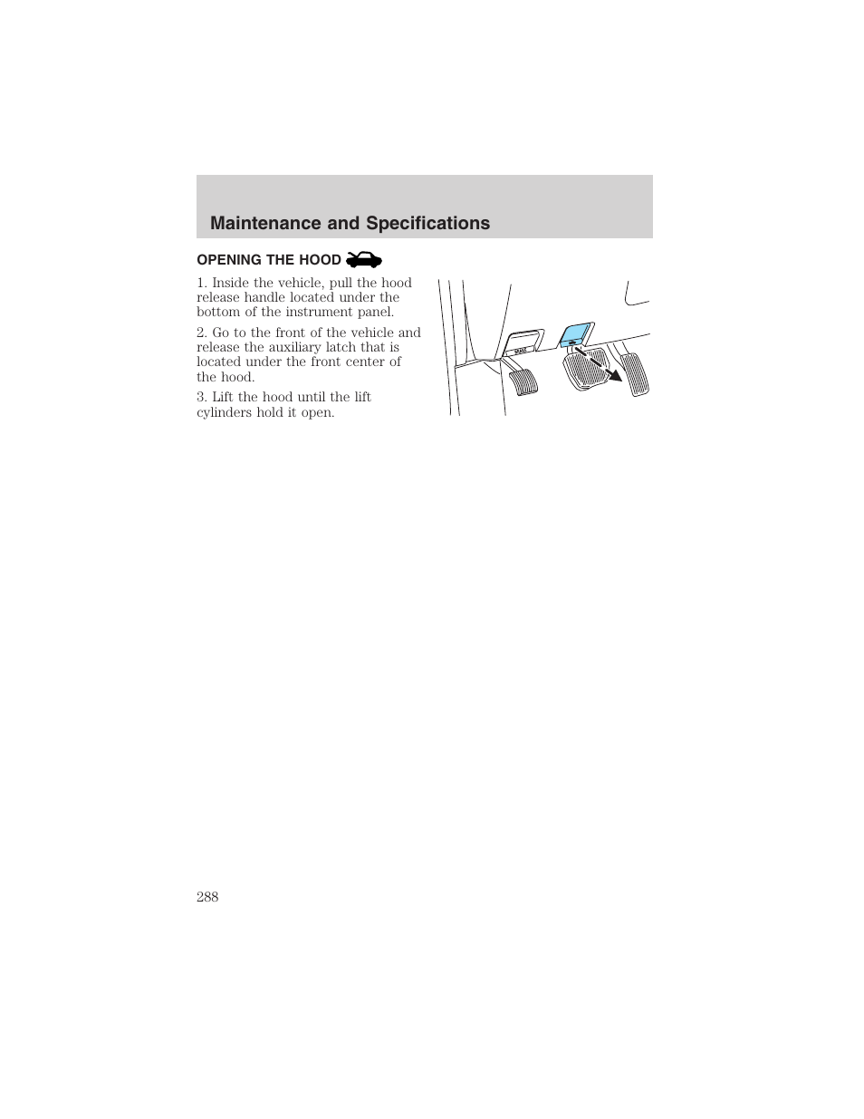 Maintenance and specifications | FORD 2003 Expedition v.4 User Manual | Page 288 / 344