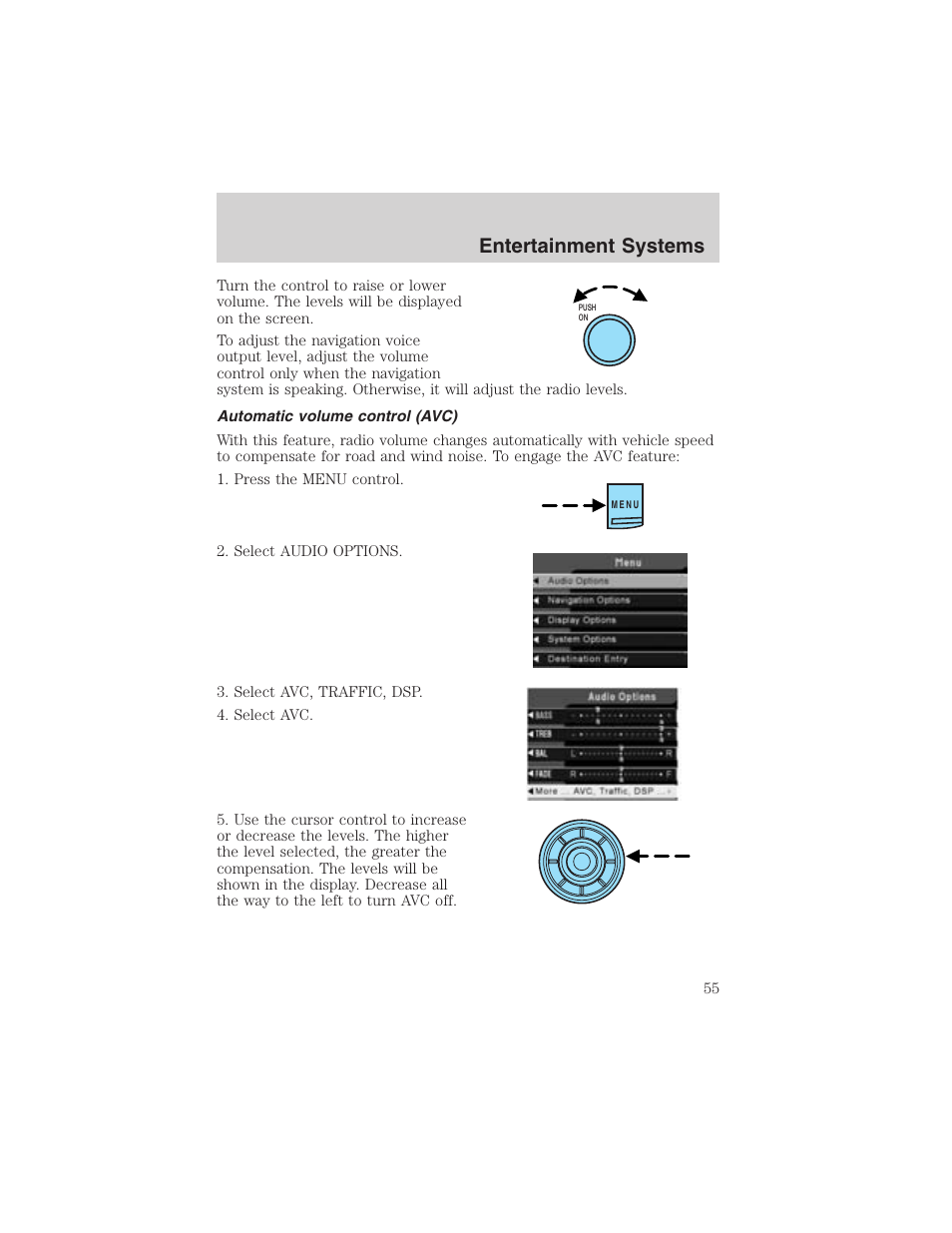 Entertainment systems | FORD 2003 Expedition v.4 User Manual | Page 55 / 344
