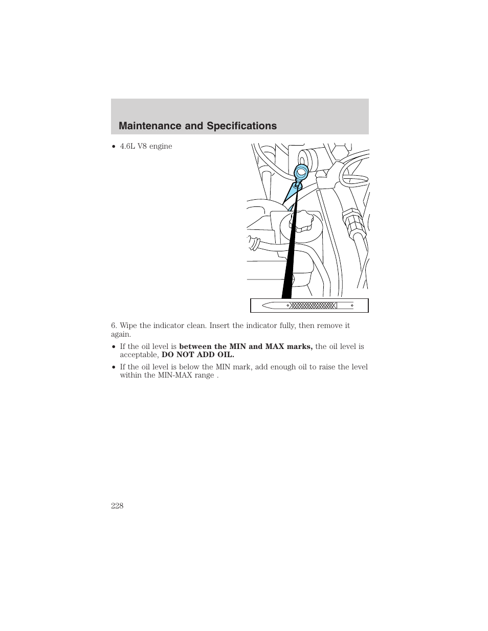 Maintenance and specifications | FORD 2003 Explorer v.2 User Manual | Page 228 / 280