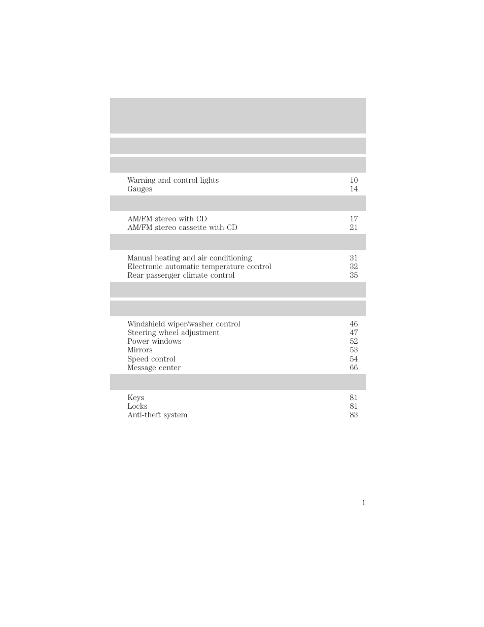 FORD 2003 Explorer v.3 User Manual | 280 pages