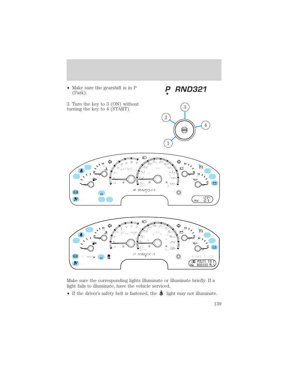 Driving | FORD 2003 Explorer v.3 User Manual | Page 139 / 280