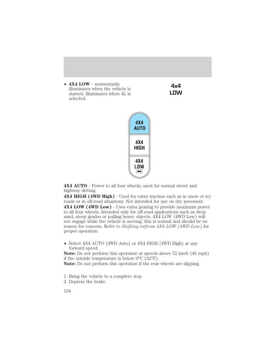 Driving | FORD 2003 Explorer v.3 User Manual | Page 154 / 280