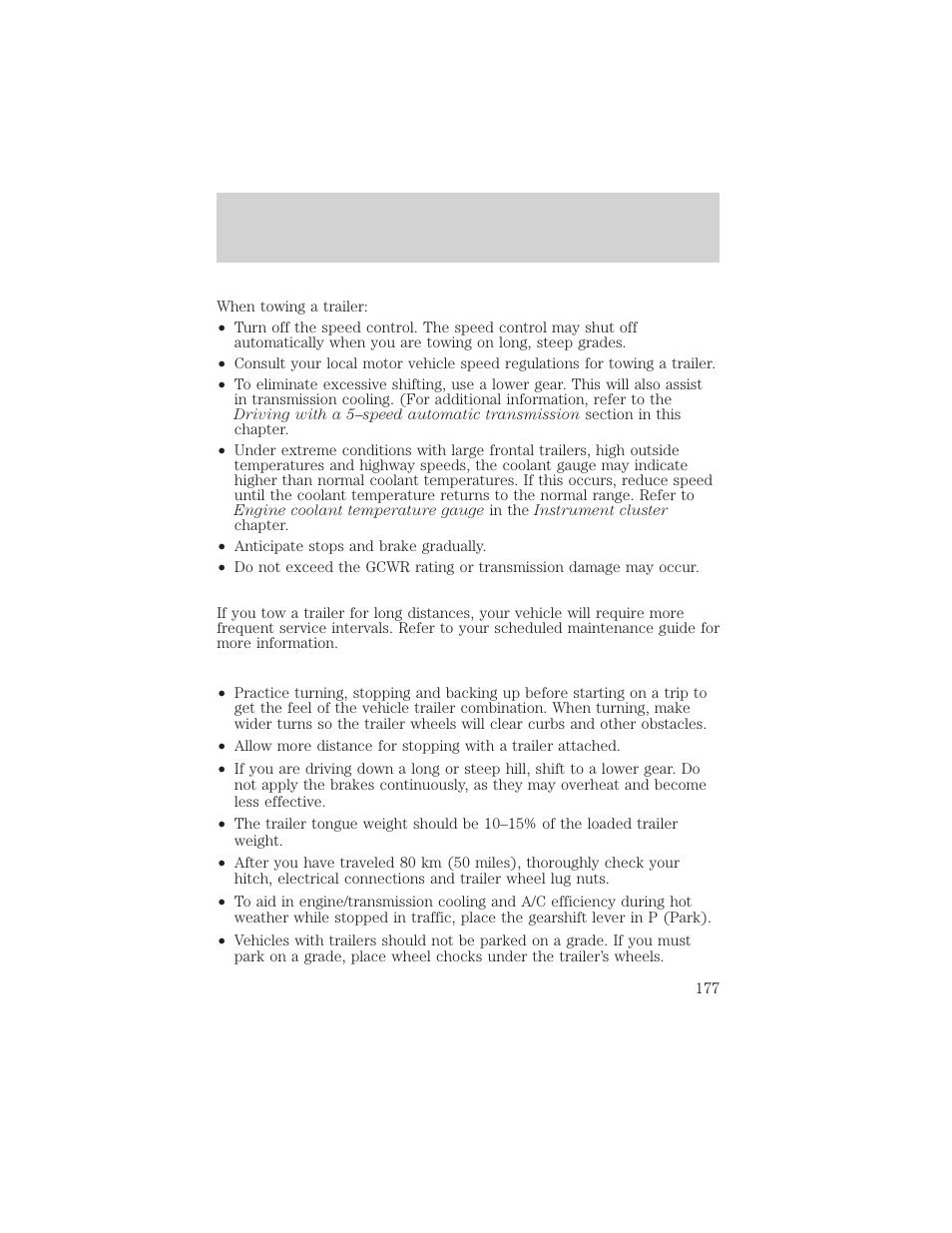 Driving | FORD 2003 Explorer v.3 User Manual | Page 177 / 280