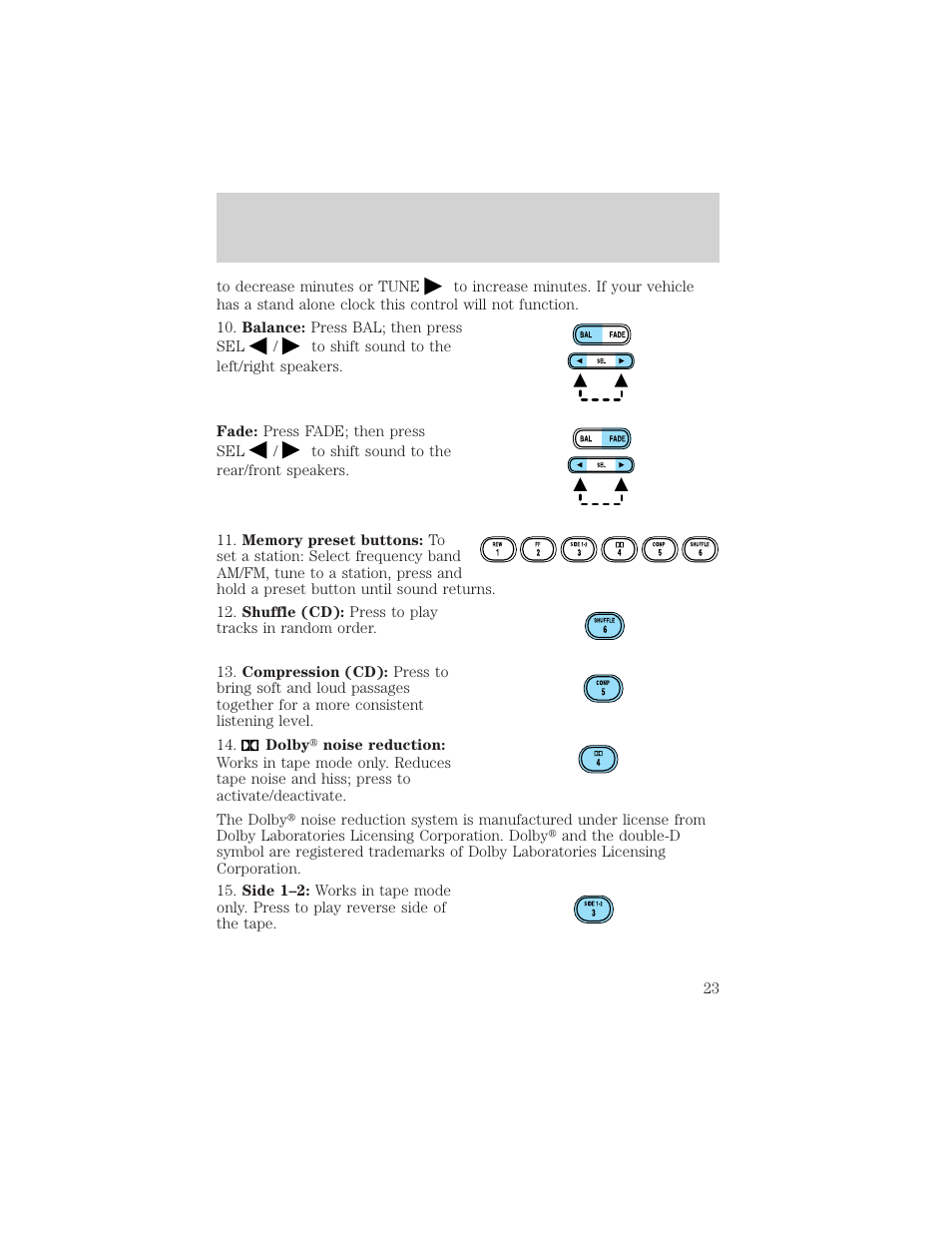 Entertainment systems | FORD 2003 Explorer v.3 User Manual | Page 23 / 280