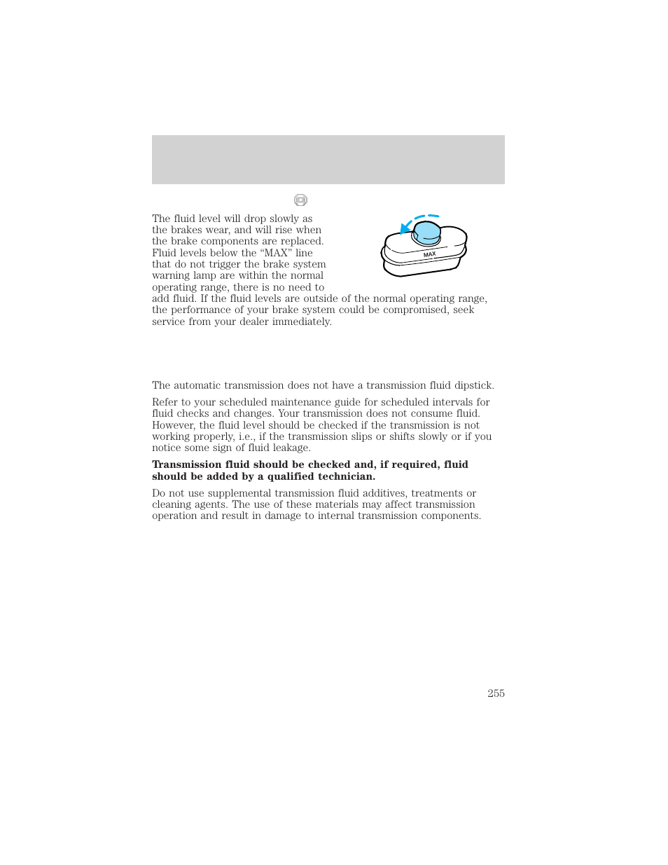 Maintenance and specifications | FORD 2003 Explorer v.3 User Manual | Page 255 / 280