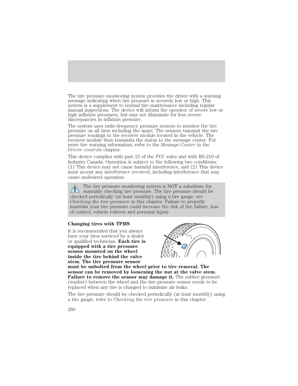 Maintenance and specifications | FORD 2003 Explorer v.3 User Manual | Page 260 / 280