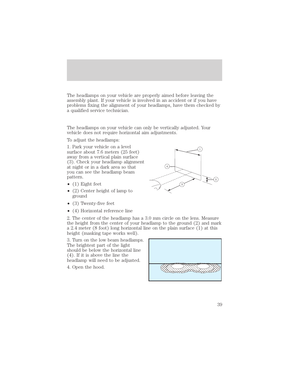 Lights | FORD 2003 Explorer v.3 User Manual | Page 39 / 280