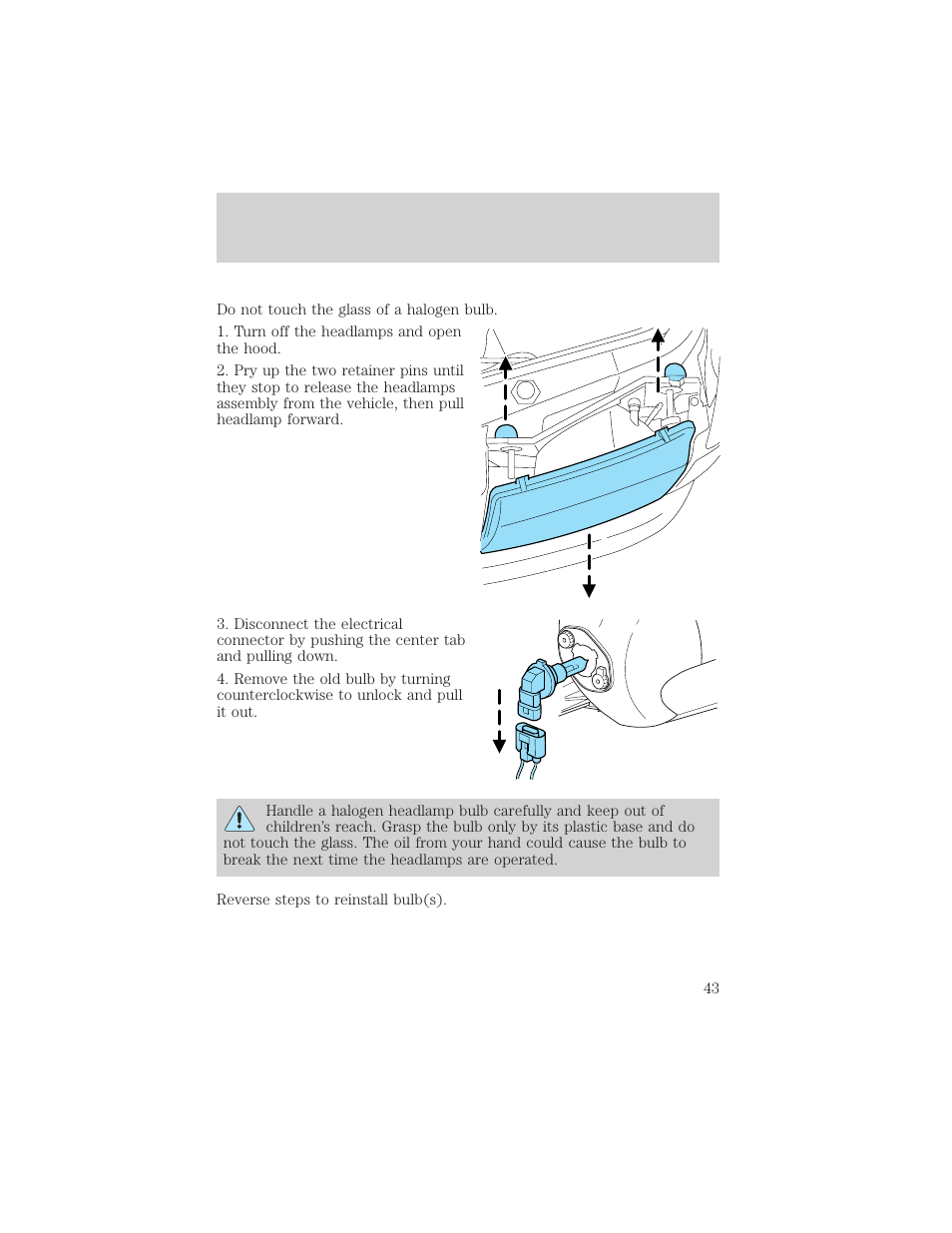 Lights | FORD 2003 Explorer v.3 User Manual | Page 43 / 280