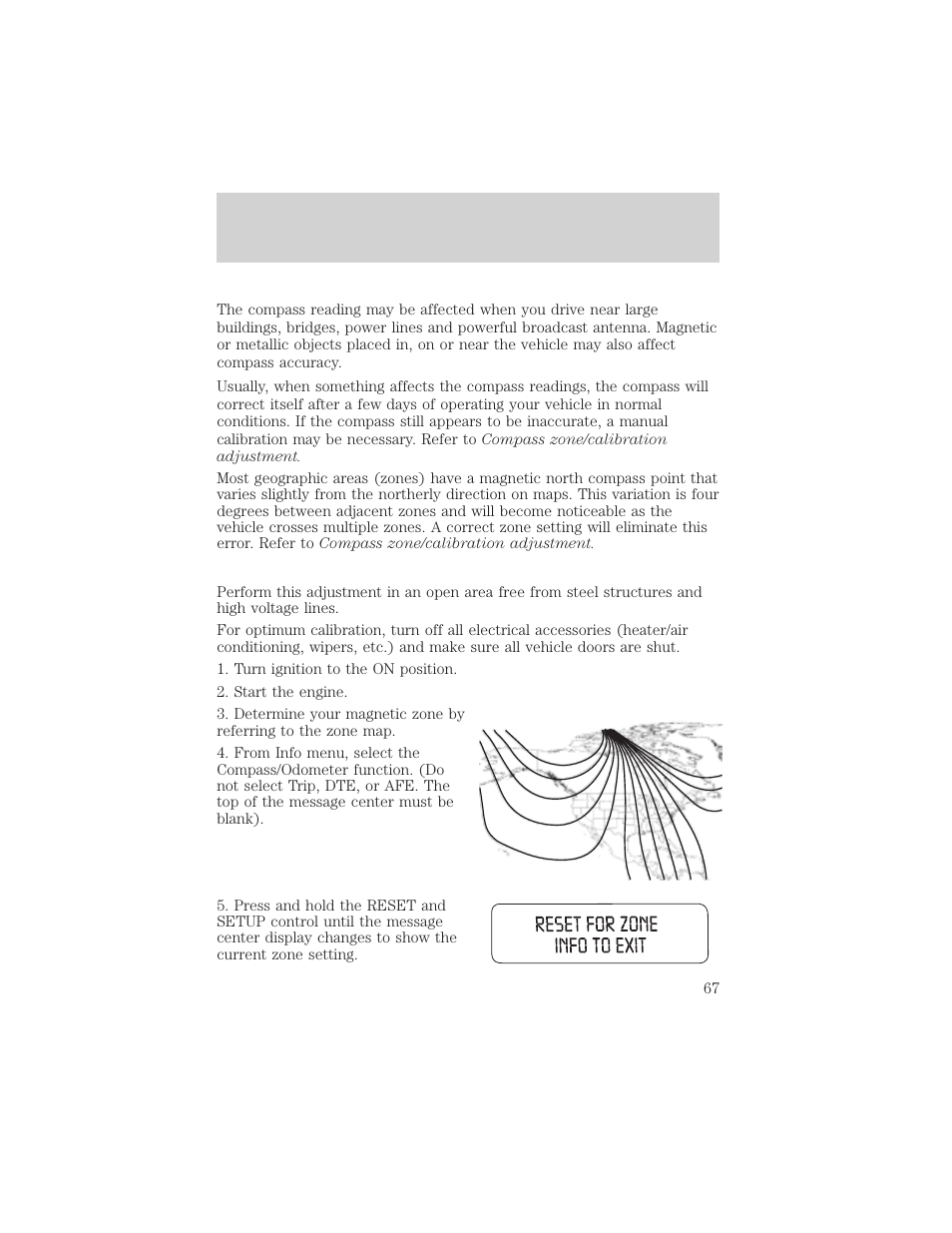 Driver controls | FORD 2003 Explorer v.3 User Manual | Page 67 / 280
