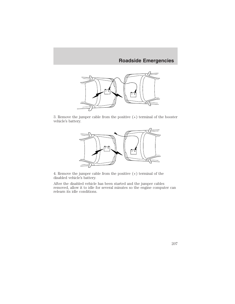 Roadside emergencies | FORD 2003 Explorer v.4 User Manual | Page 207 / 280
