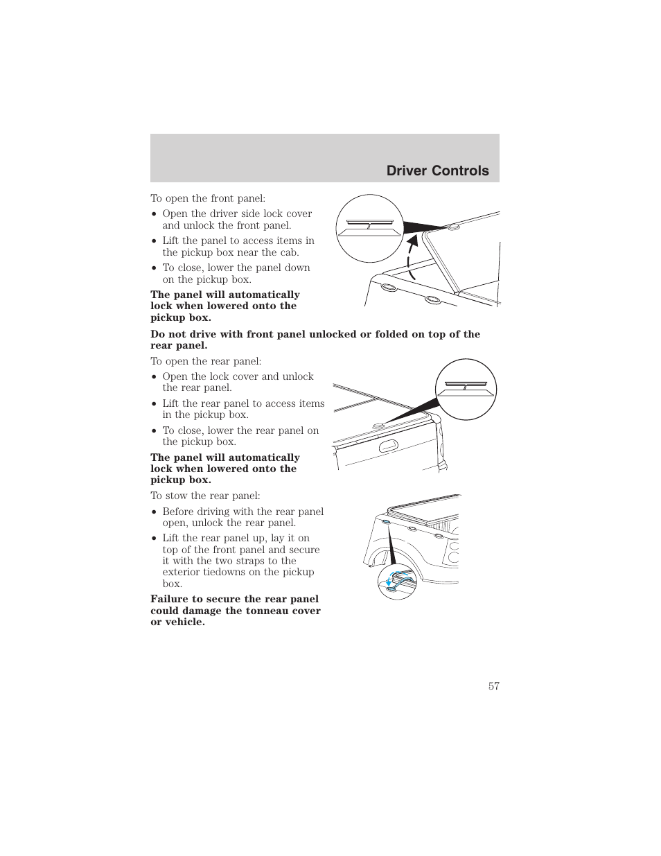 Driver controls | FORD 2003 Explorer Sport Trac v.1 User Manual | Page 57 / 216