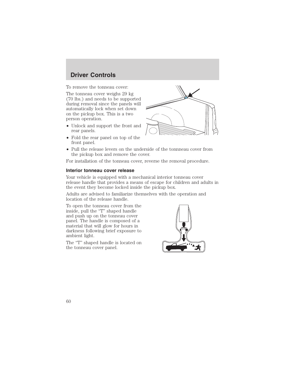 Driver controls | FORD 2003 Explorer Sport Trac v.2 User Manual | Page 60 / 216