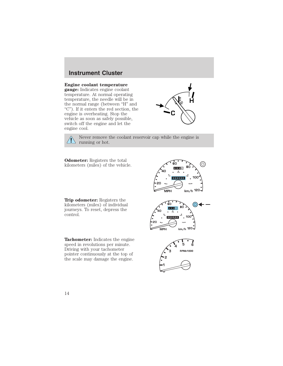 FORD 2003 Explorer Sport Trac v.3 User Manual | Page 14 / 216