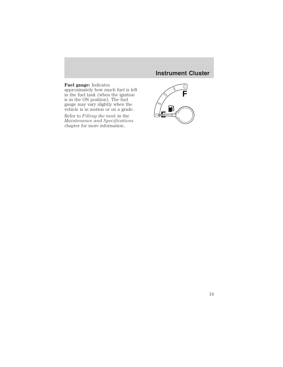 FORD 2003 F-150 v.3 User Manual | Page 19 / 280