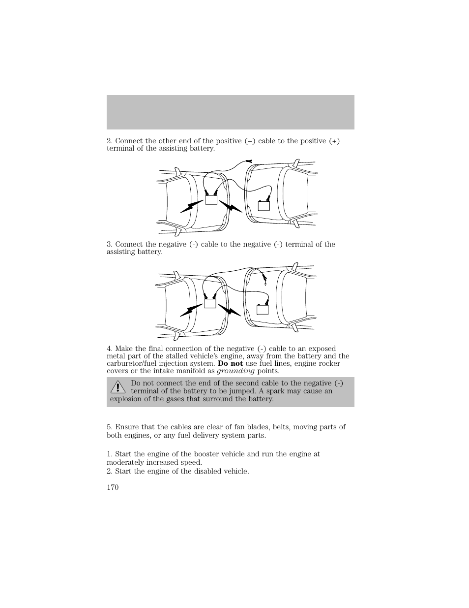 Roadside emergencies | FORD 2003 F-550 v.1 User Manual | Page 170 / 256