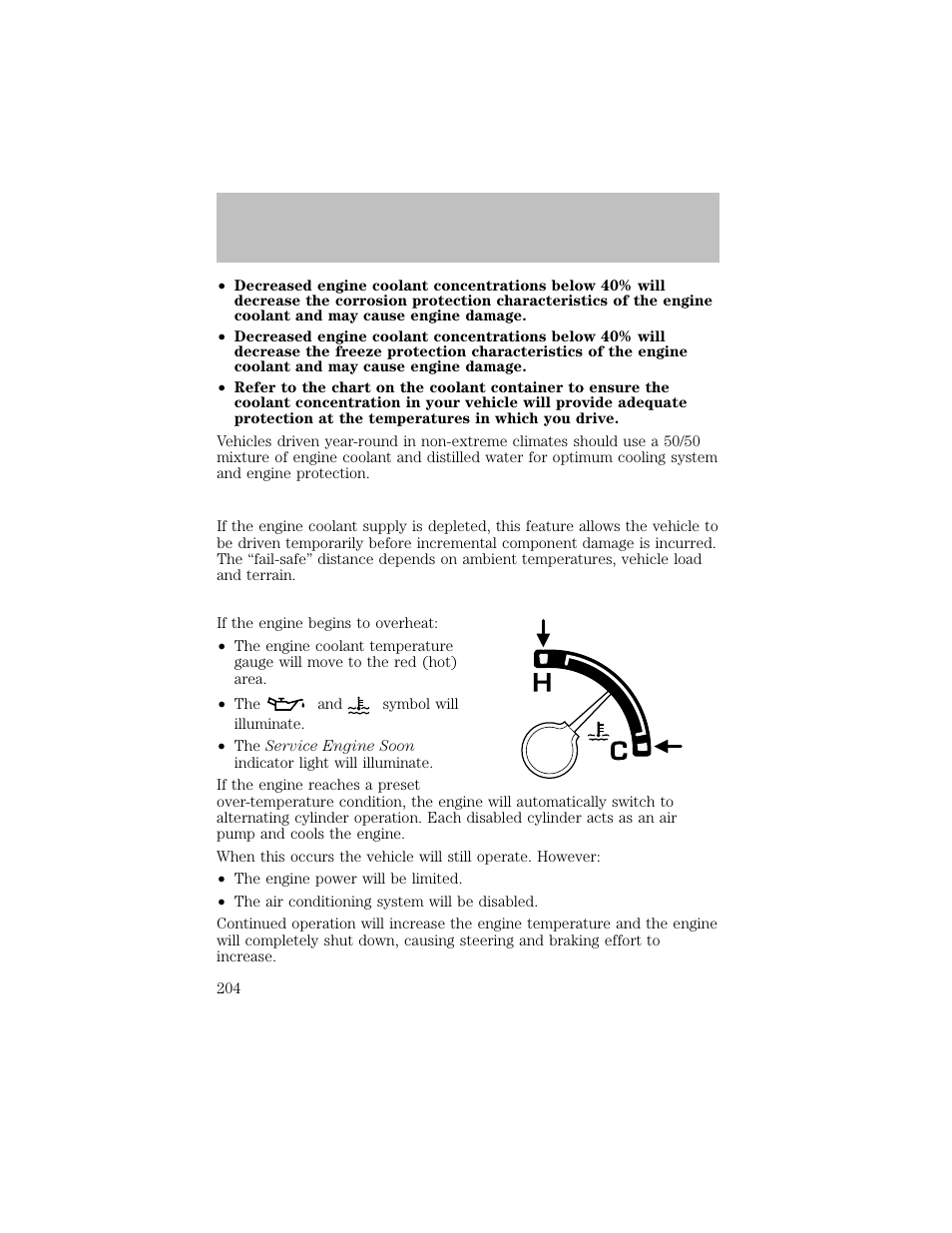 Maintenance and specifications | FORD 2003 F-550 v.1 User Manual | Page 204 / 256