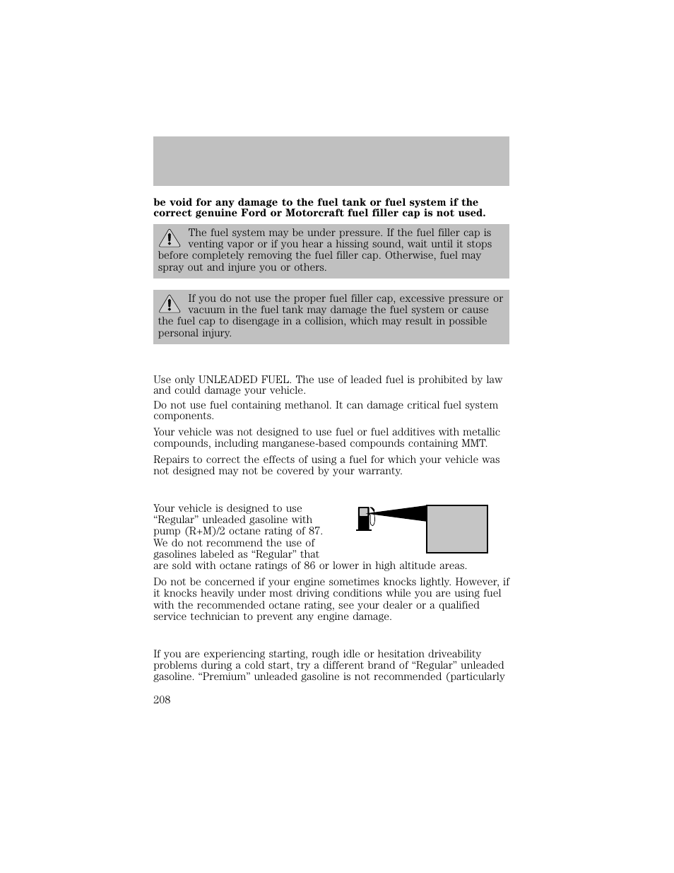 FORD 2003 F-550 v.1 User Manual | Page 208 / 256