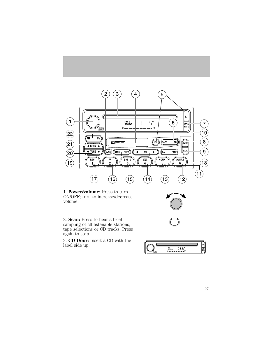 Entertainment systems | FORD 2003 F-550 v.1 User Manual | Page 21 / 256