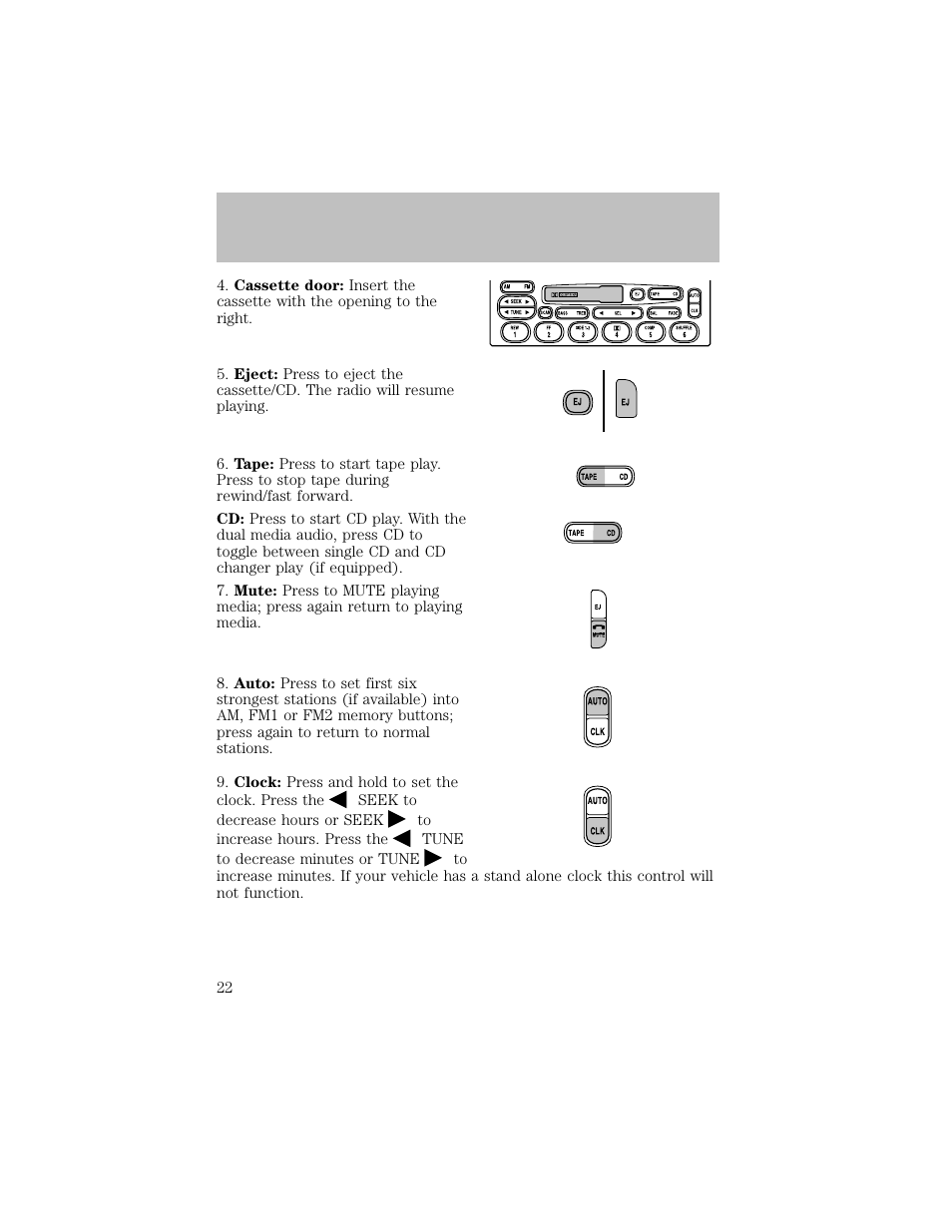 Entertainment systems | FORD 2003 F-550 v.1 User Manual | Page 22 / 256