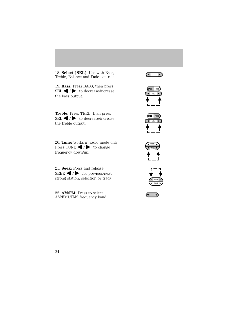 Entertainment systems | FORD 2003 F-550 v.1 User Manual | Page 24 / 256