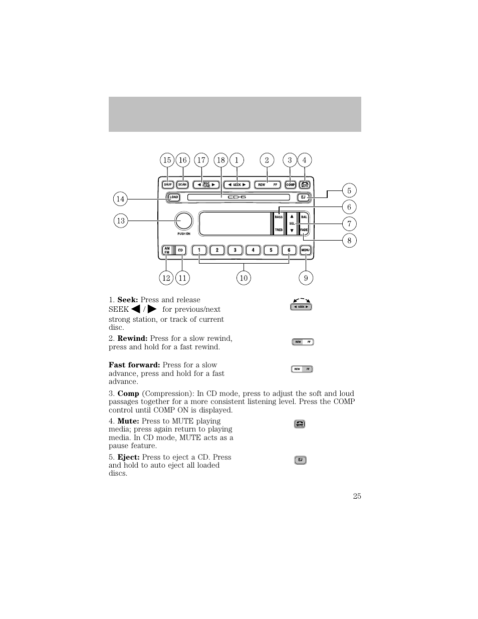 Entertainment systems | FORD 2003 F-550 v.1 User Manual | Page 25 / 256