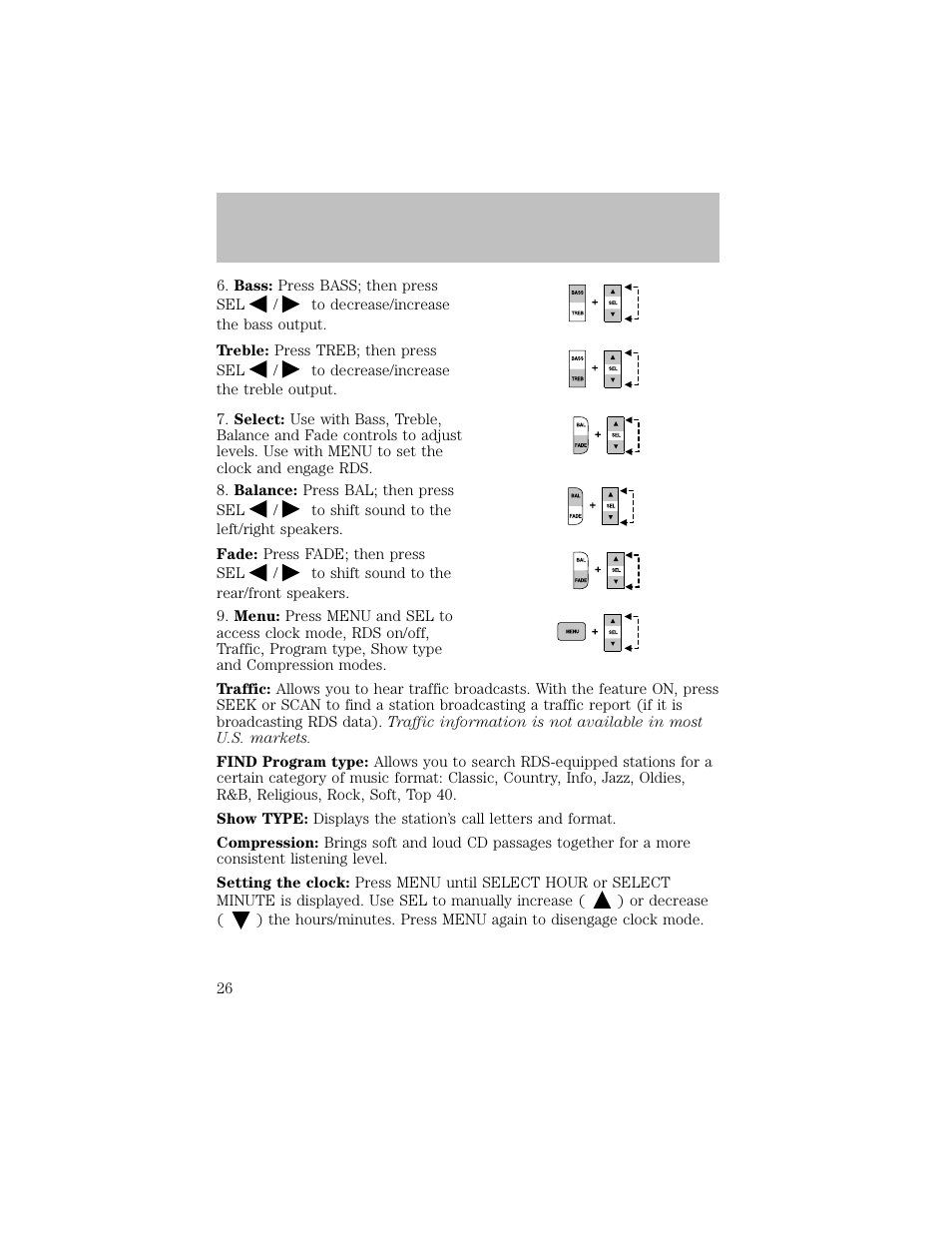 Entertainment systems | FORD 2003 F-550 v.1 User Manual | Page 26 / 256