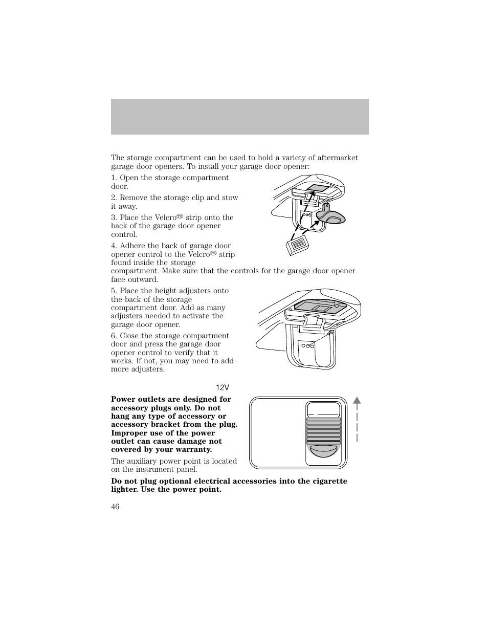 Driver controls | FORD 2003 F-550 v.1 User Manual | Page 46 / 256