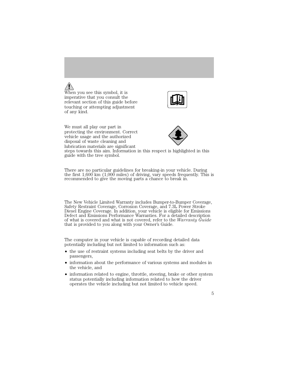 Introduction | FORD 2003 F-550 v.1 User Manual | Page 5 / 256