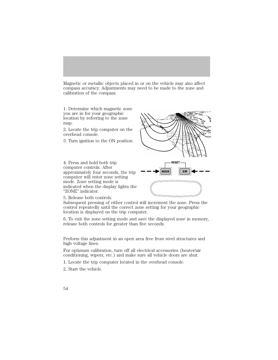 Driver controls | FORD 2003 F-550 v.1 User Manual | Page 54 / 256