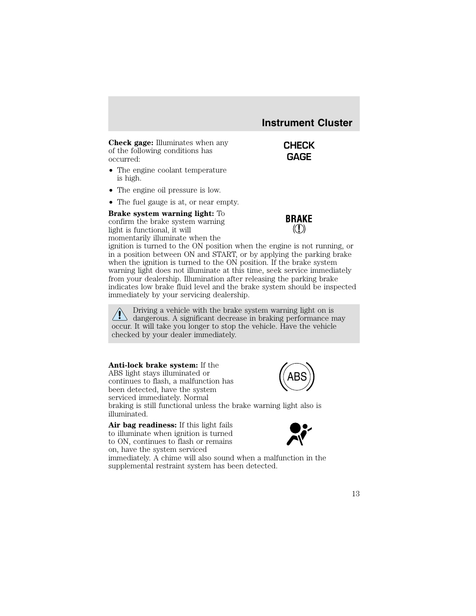 FORD 2003 F-550 v.2 User Manual | Page 13 / 280
