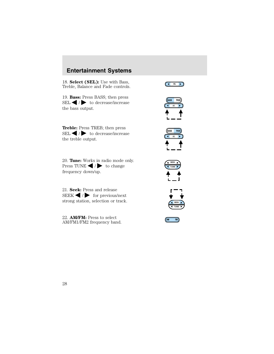 Entertainment systems | FORD 2003 F-550 v.2 User Manual | Page 28 / 280