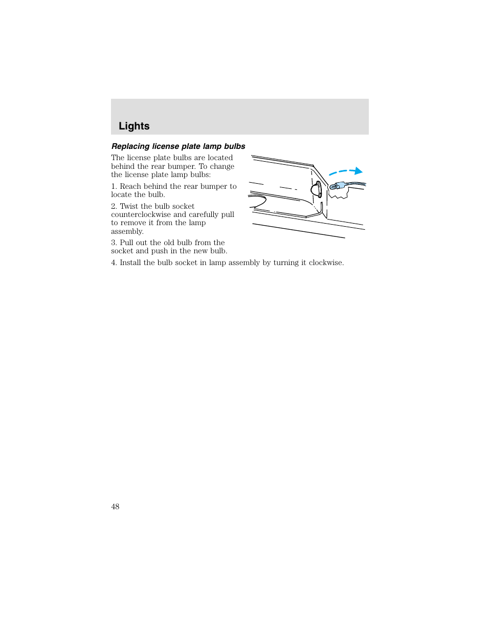 Lights | FORD 2003 F-550 v.2 User Manual | Page 48 / 280