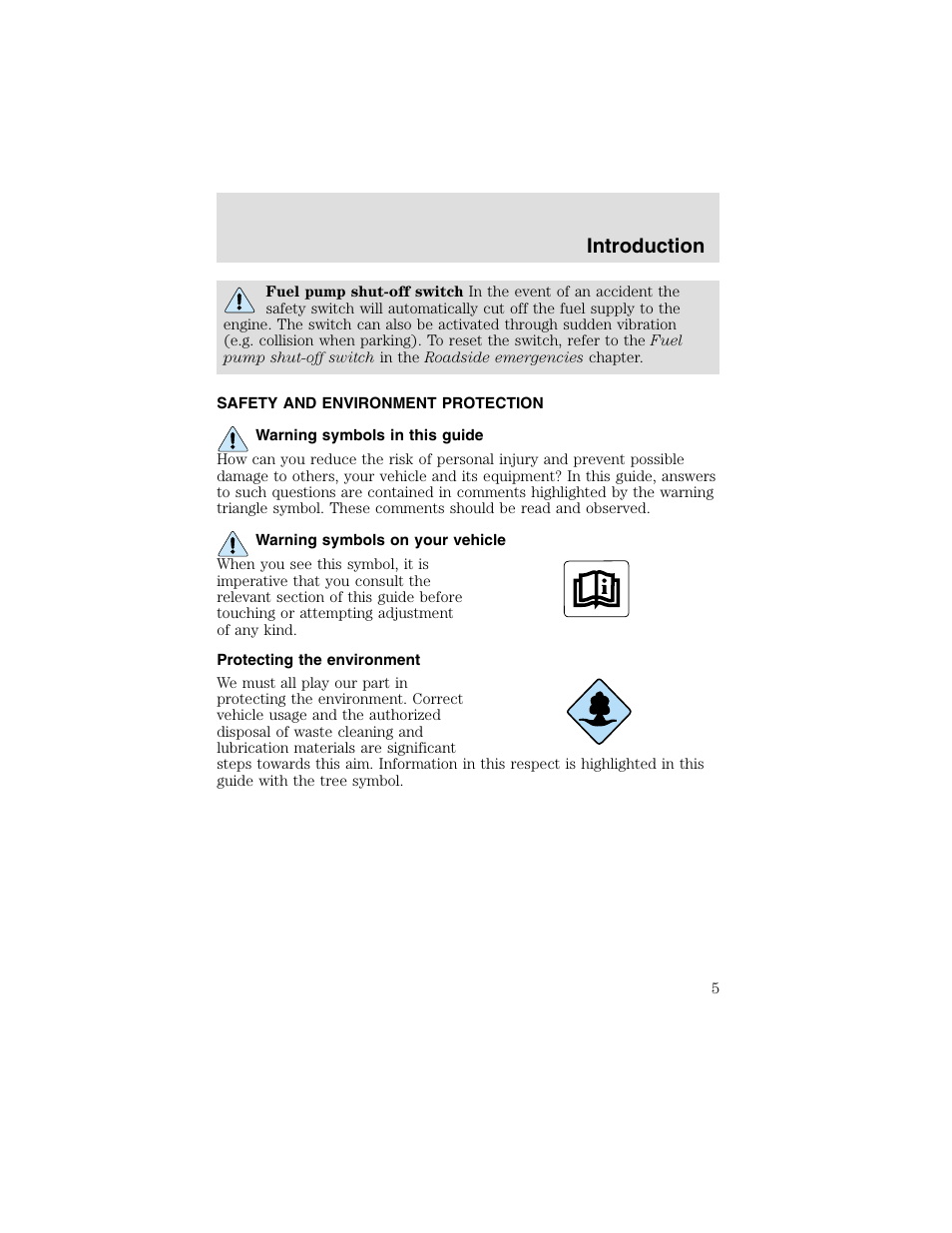 Introduction | FORD 2003 F-550 v.2 User Manual | Page 5 / 280
