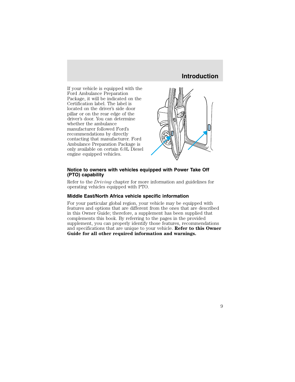 Introduction | FORD 2003 F-550 v.2 User Manual | Page 9 / 280