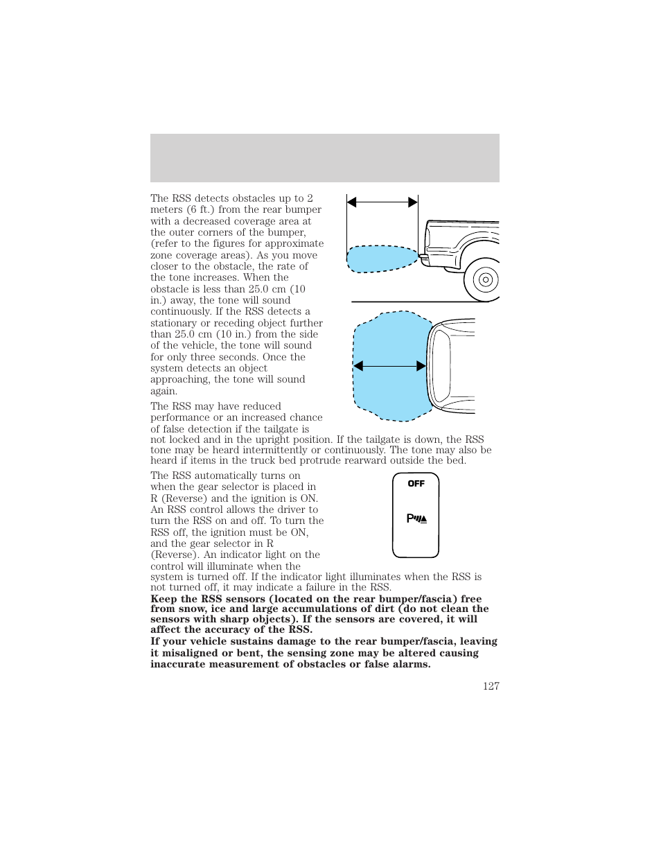 Driving | FORD 2003 F-550 v.3 User Manual | Page 127 / 280