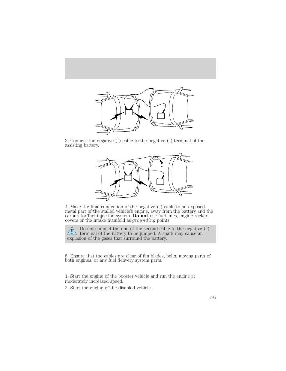 Roadside emergencies | FORD 2003 F-550 v.3 User Manual | Page 195 / 280