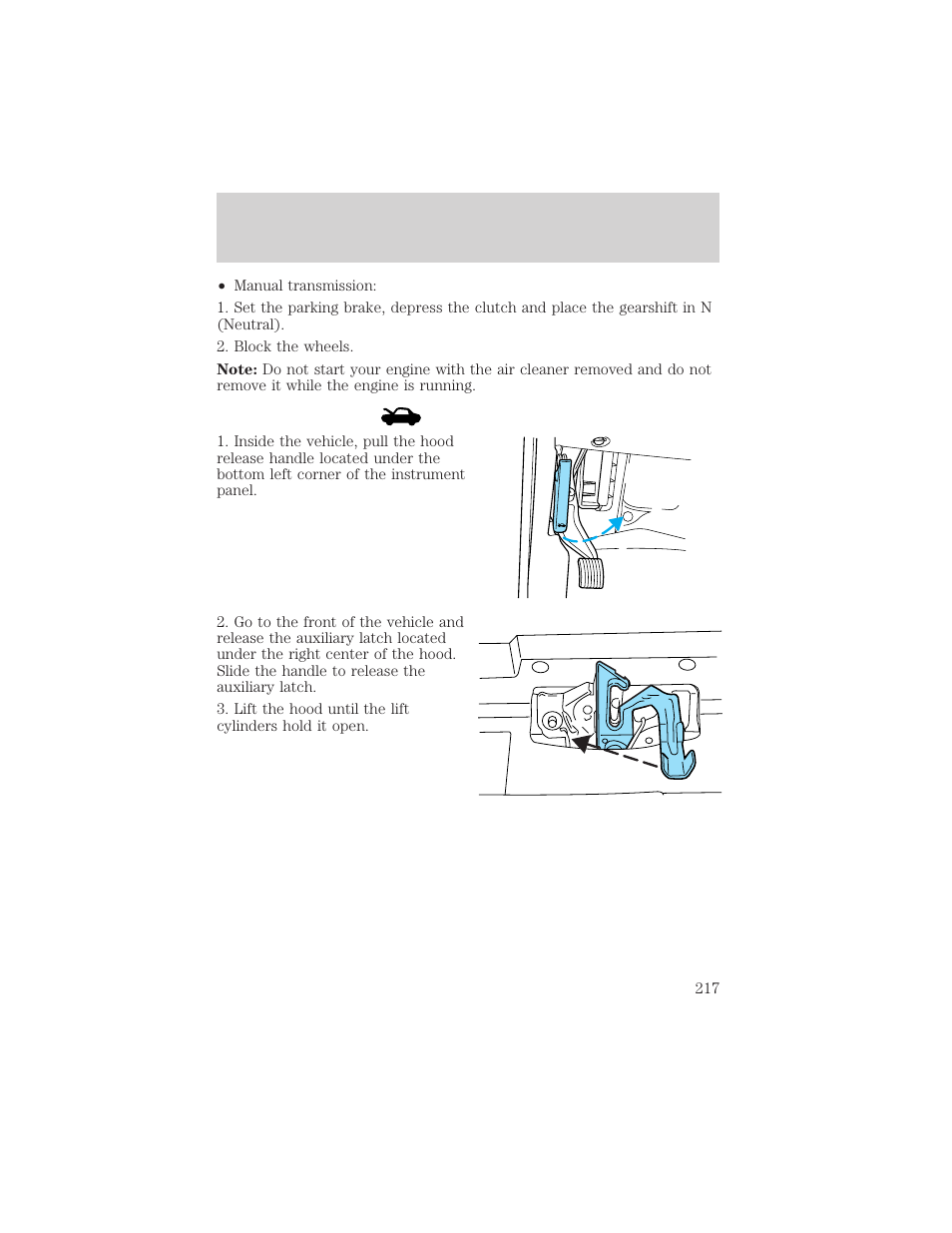 Maintenance and specifications | FORD 2003 F-550 v.3 User Manual | Page 217 / 280