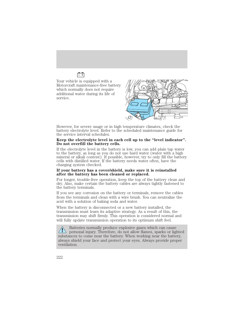 Maintenance and specifications | FORD 2003 F-550 v.3 User Manual | Page 222 / 280