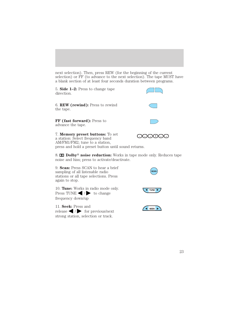 Entertainment systems | FORD 2003 F-550 v.3 User Manual | Page 23 / 280