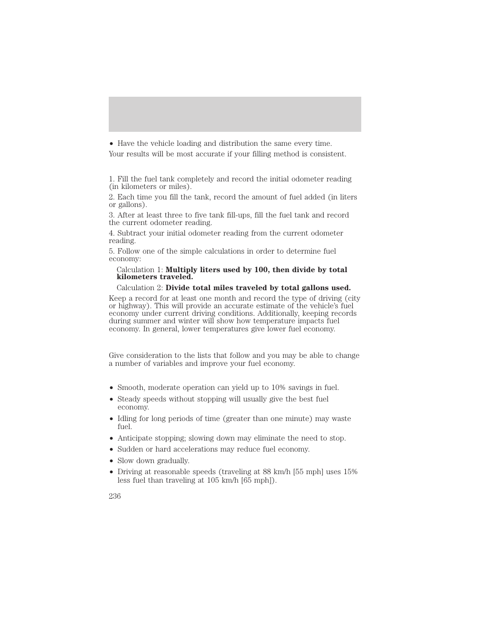 Maintenance and specifications | FORD 2003 F-550 v.3 User Manual | Page 236 / 280