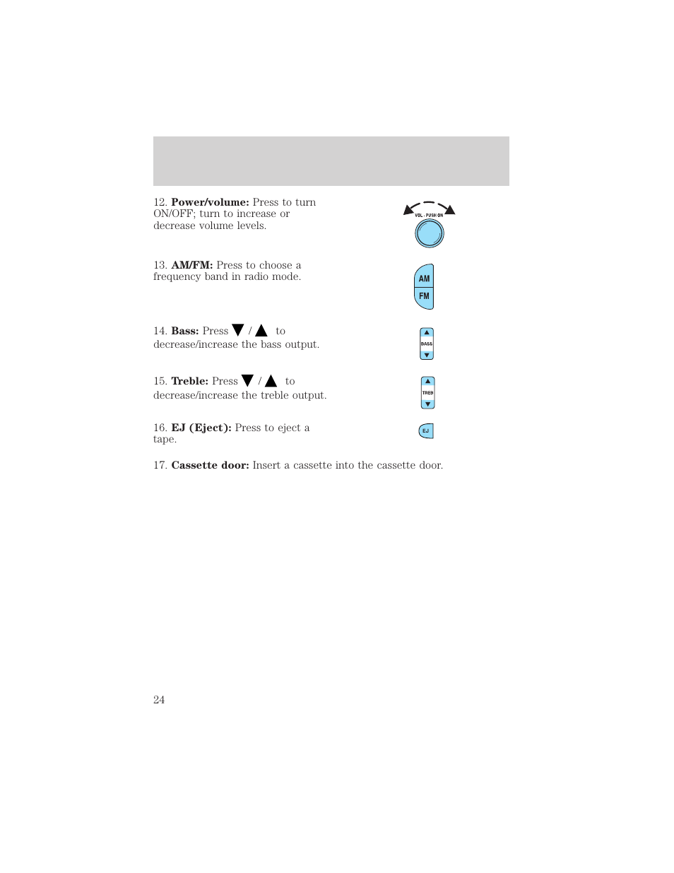 Entertainment systems | FORD 2003 F-550 v.3 User Manual | Page 24 / 280