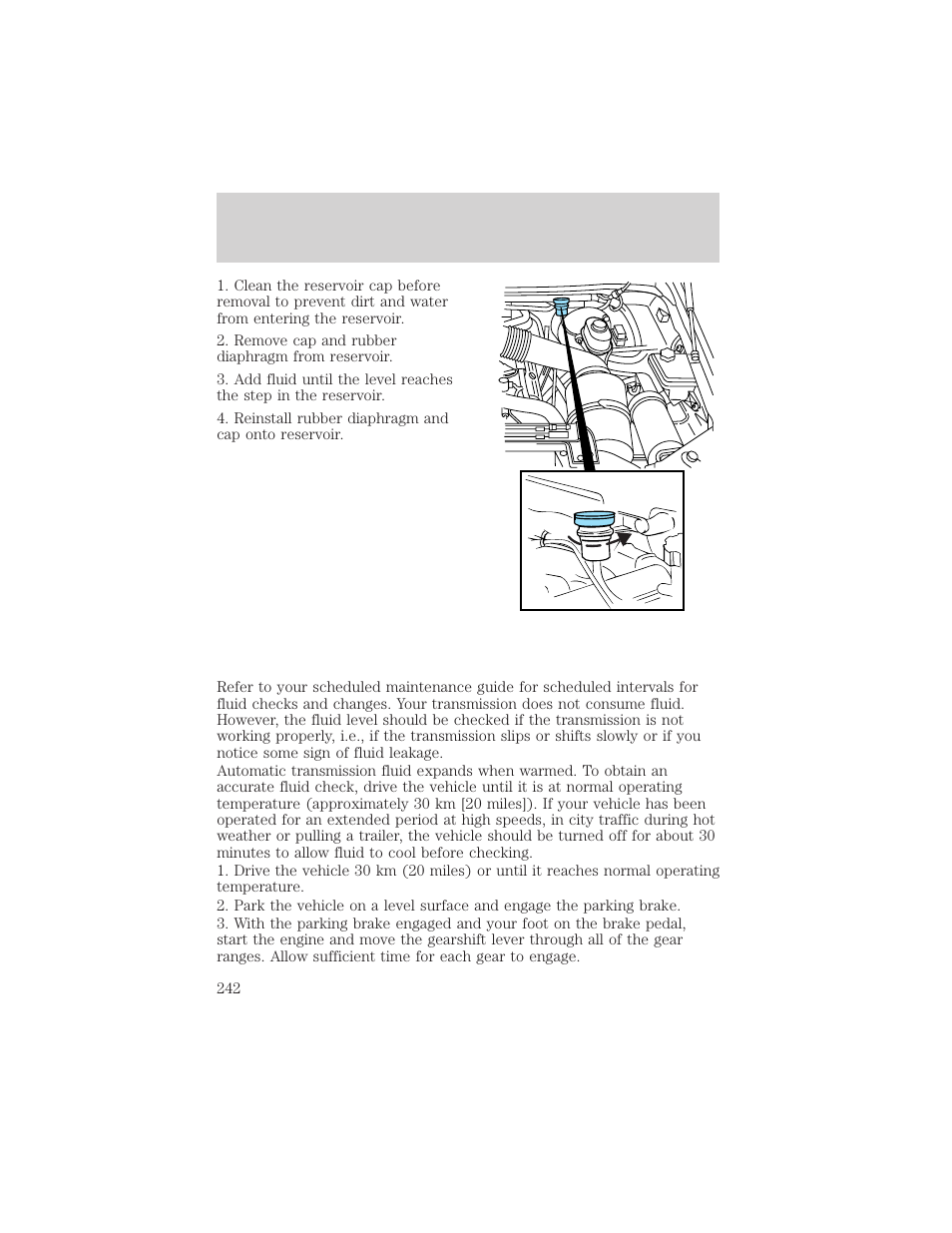 Maintenance and specifications | FORD 2003 F-550 v.3 User Manual | Page 242 / 280