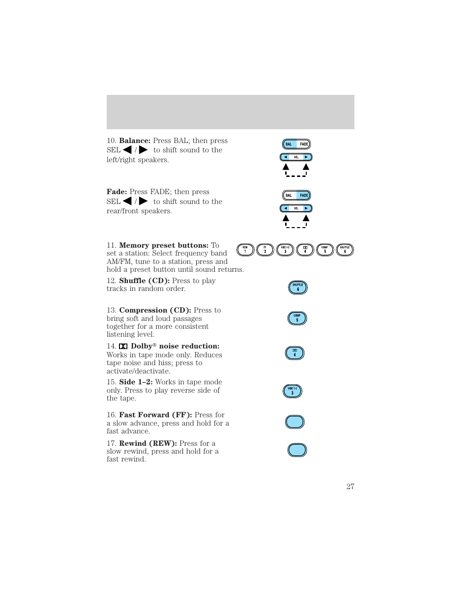 Entertainment systems | FORD 2003 F-550 v.3 User Manual | Page 27 / 280