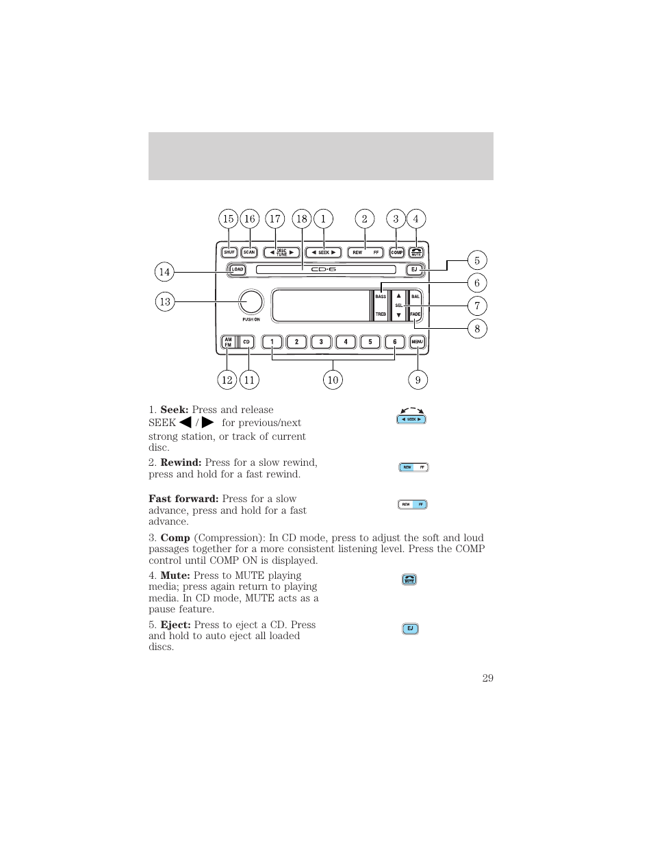 Entertainment systems | FORD 2003 F-550 v.3 User Manual | Page 29 / 280