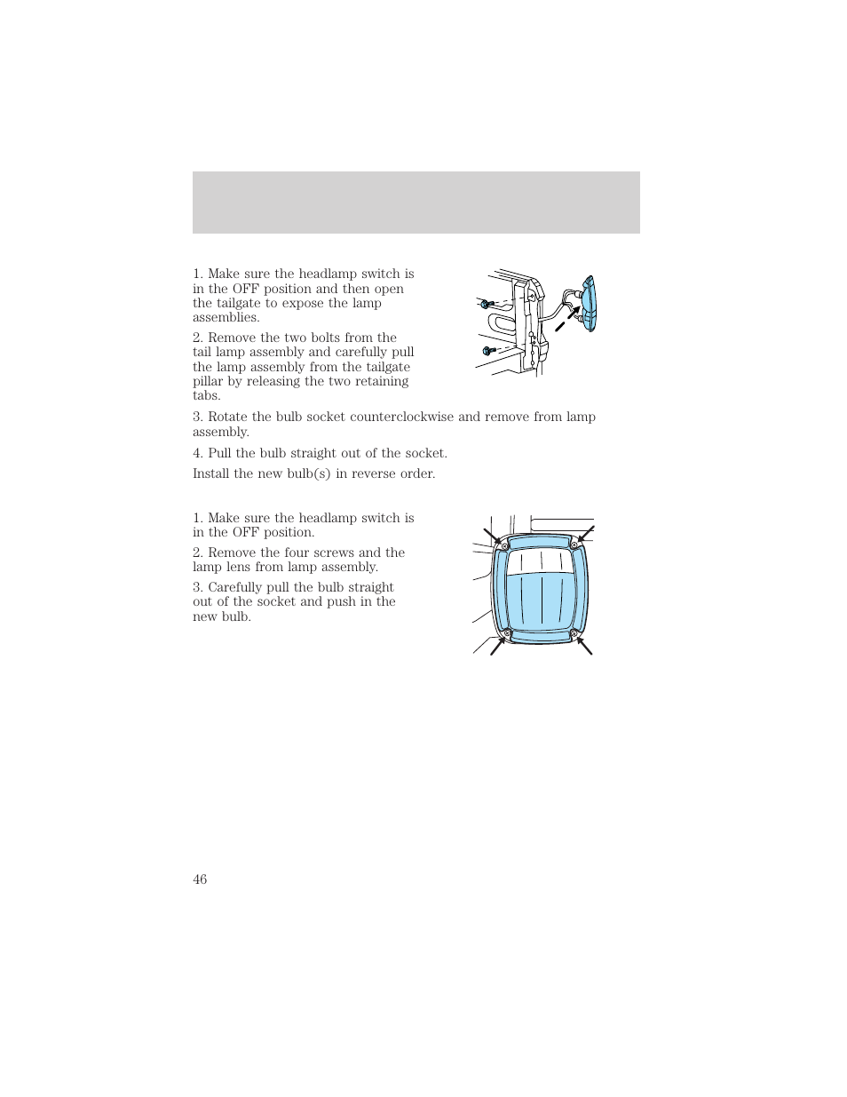 Lights | FORD 2003 F-550 v.3 User Manual | Page 46 / 280