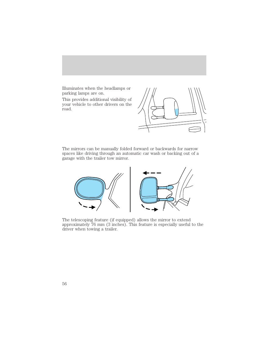 Driver controls | FORD 2003 F-550 v.3 User Manual | Page 56 / 280