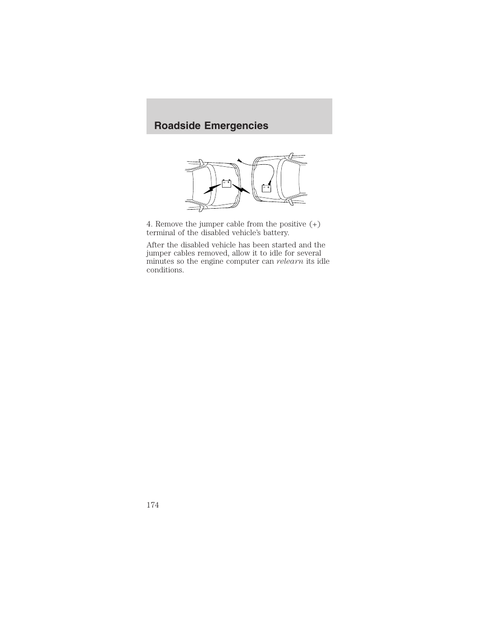 Roadside emergencies | FORD 2003 Mustang v.1 User Manual | Page 174 / 256